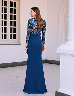 Vestido Fiesta Marfil