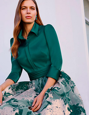 Vestido Fiesta Marfil