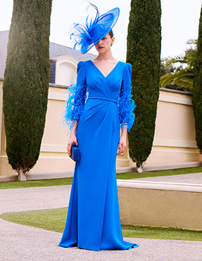 Vestido Fiesta Marfil