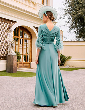 Vestido Fiesta Marfil