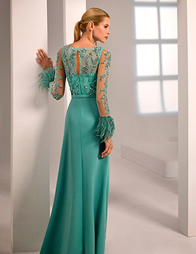 Vestido Fiesta Marfil